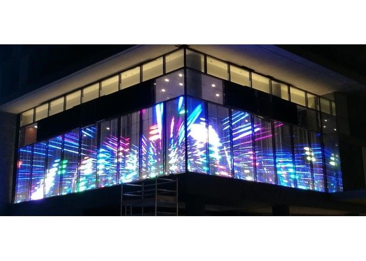 กระจก HD กระจกจอ LED หน้าใส P3.91-7.8 สําหรับภายในภายนอก