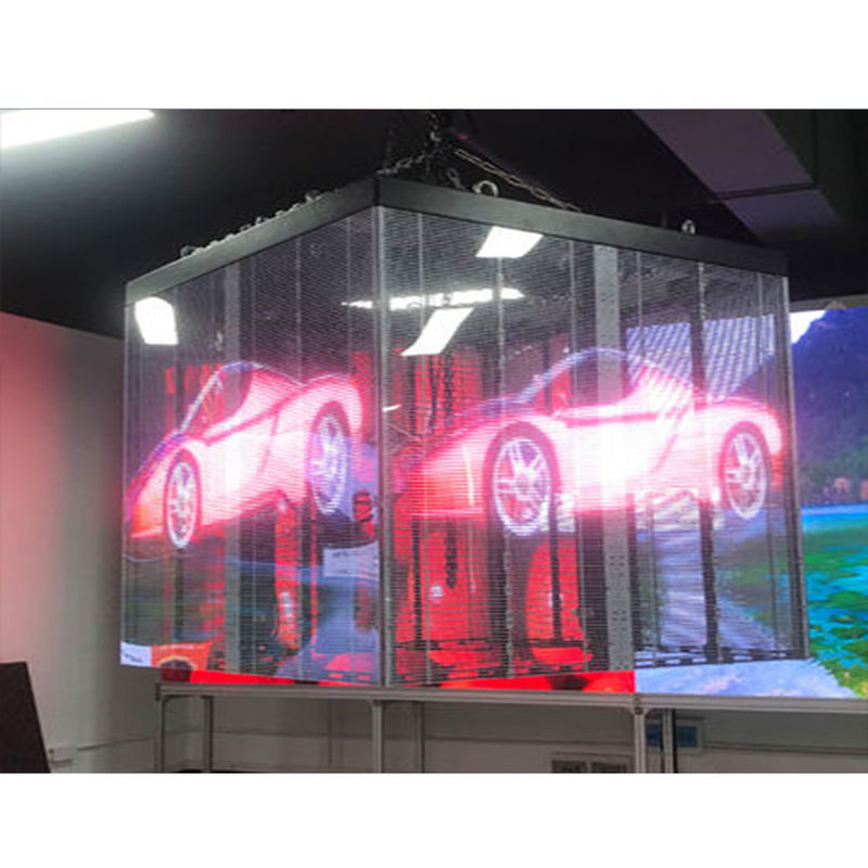 กระจก HD กระจกจอ LED หน้าใส P3.91-7.8 สําหรับภายในภายนอก