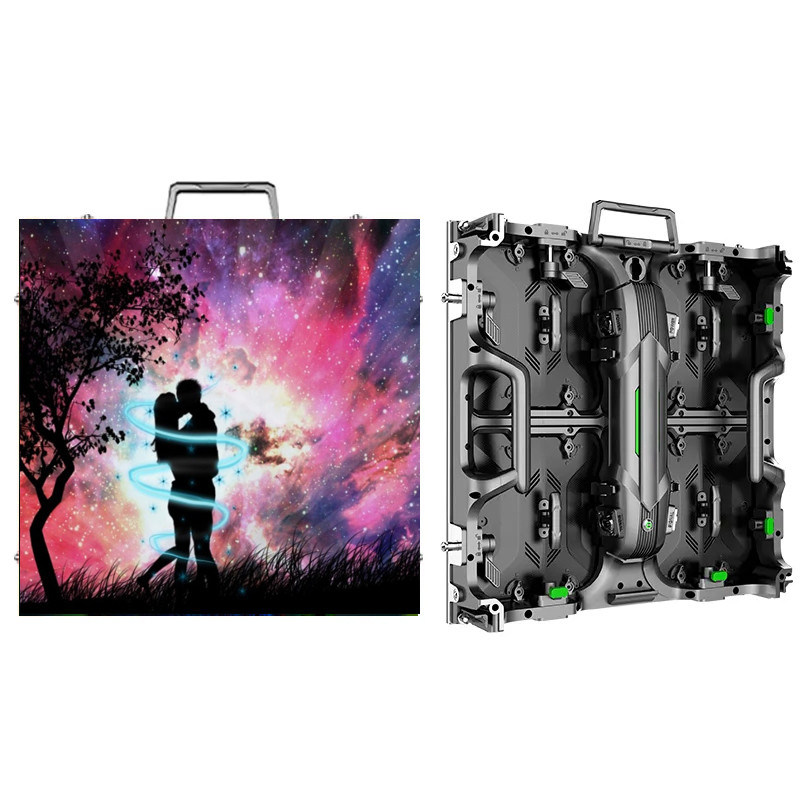 SMD กันน้ํา เช่า LED ผนังจอหลายประการ สีเต็ม