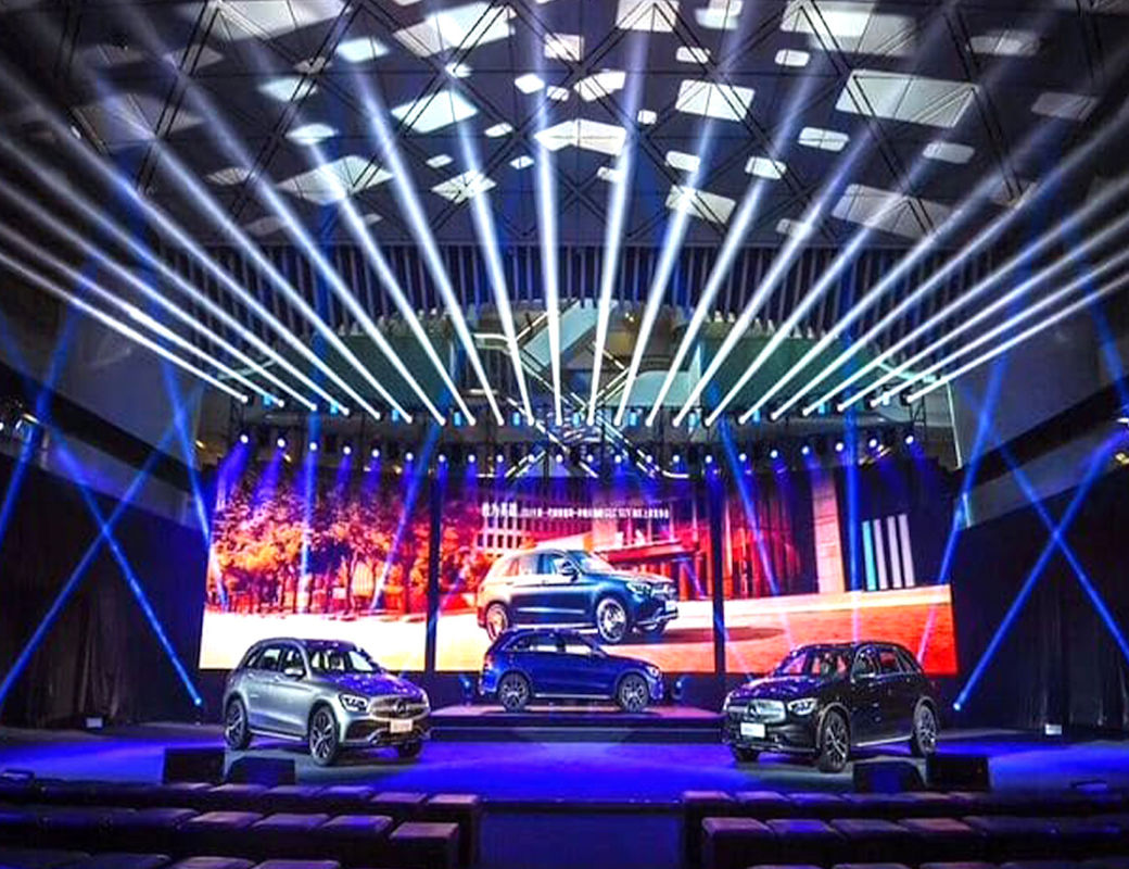 P2.97 64x64 เช่าจอแสดงผล LED SMD1921 สีเต็ม สําหรับเวที