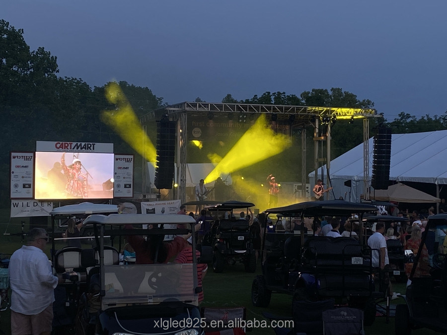 64x64 สเตจ LED แผนจอ เช่าหลายประการ สีเต็ม P3.91mm