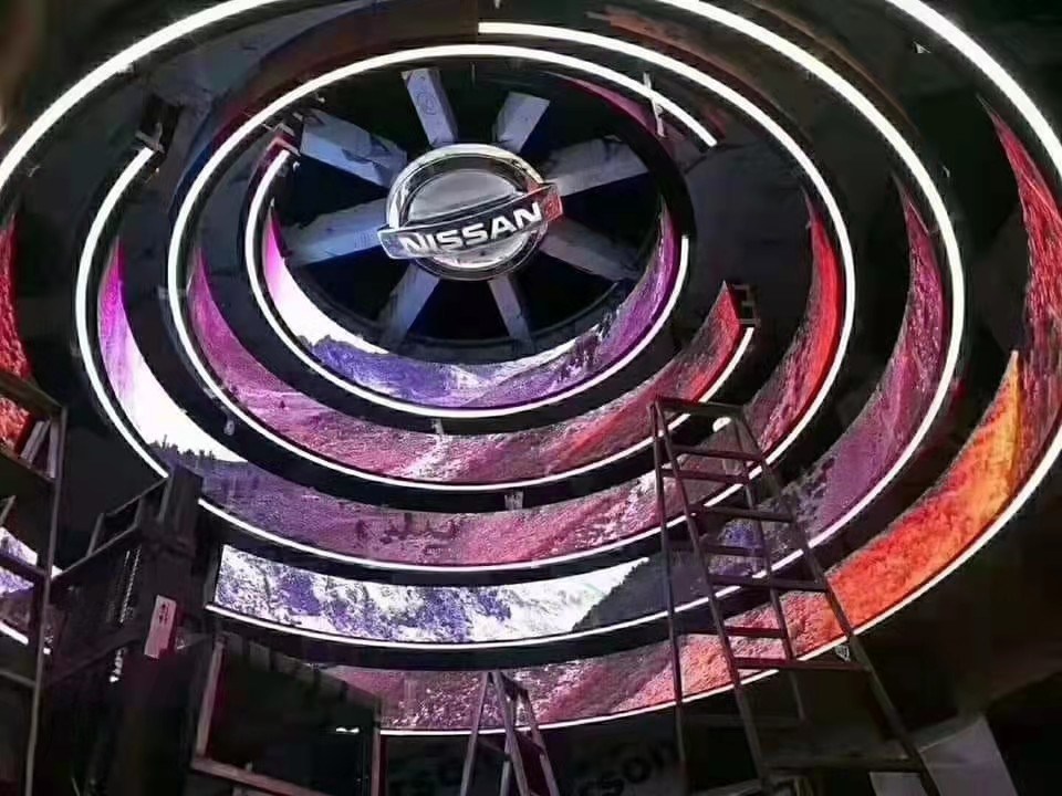 5V 60A ด้านนอก LED จอแสดงภาพ วิดีโอ, สีหลาย LED แผนจอด้านนอก