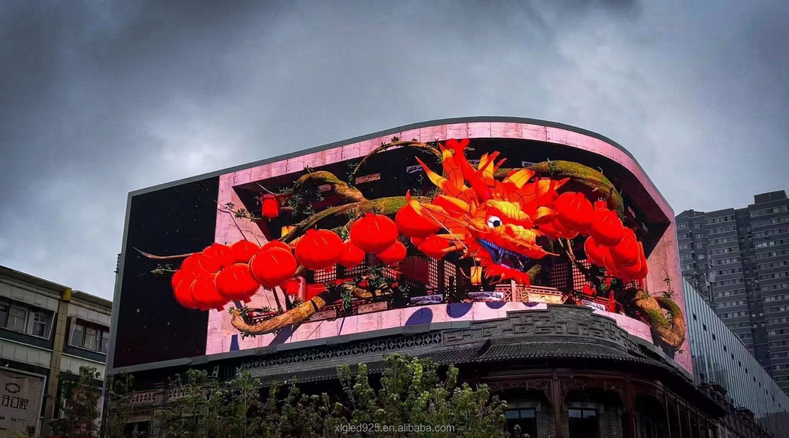 SMD1921 RGB ด้านนอก LED ผนัง, ด้านนอกจอจอ LED สําหรับการโฆษณา