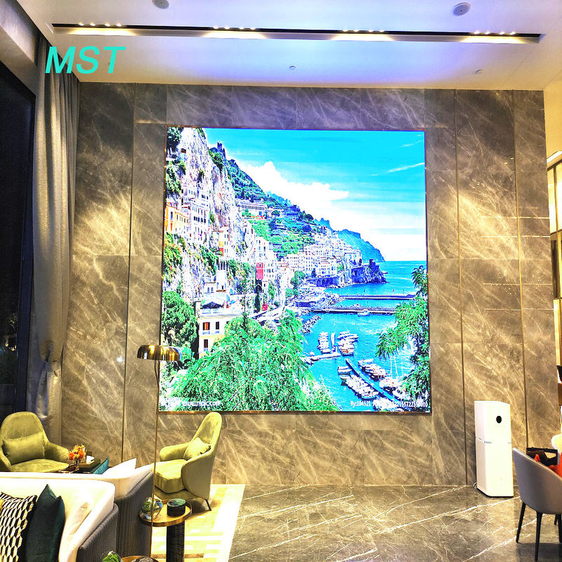 สกรีนจอ LED ภายในห้อง RGB ที่คงที่ SMD1212 สําหรับศูนย์การค้า