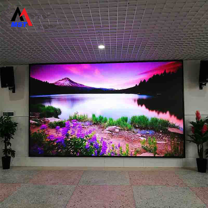 สกรีนจอ LED ภายในห้อง RGB ที่คงที่ SMD1212 สําหรับศูนย์การค้า