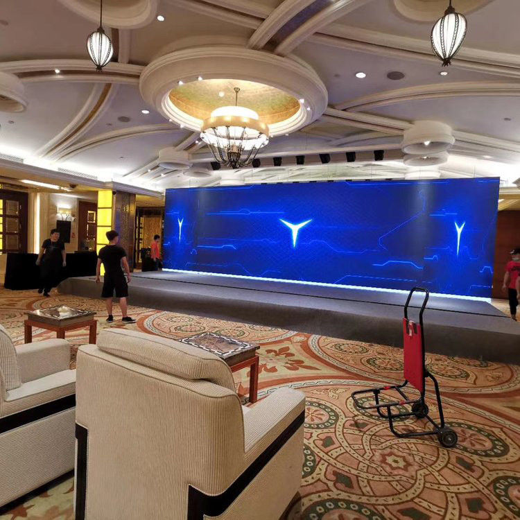 160x80 ผนังวีดีโอภายในที่ทนทาน, จอจอ LED สําหรับโฆษณาภายใน