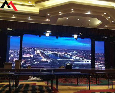 160x80 ผนังวีดีโอภายในที่ทนทาน, จอจอ LED สําหรับโฆษณาภายใน