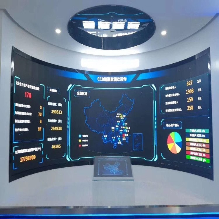 ป้องกันน้ํา P3.91 LED Video Wall Display หลายสี สําหรับภายใน