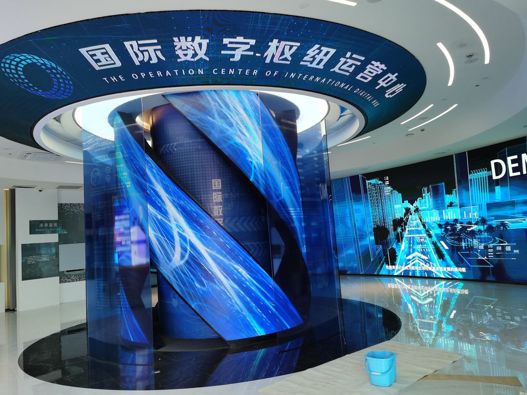 3840HZ คอนเสิร์ตโค้ง วิดีโอ วอลล์, SMD1515 LED Screen สําหรับฉากแสดง