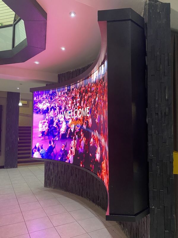 ROHS สถานภาพ LED หลังเวทีผนัง, สกรีน LED สําหรับงานแต่ง