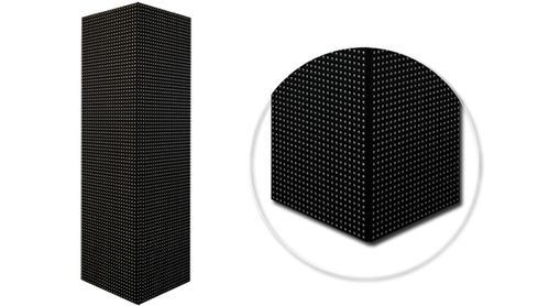 ผนังวีดีโอ LED ที่โค้งมุมไร้ผิวเคลือบ, ช่องแสดงสินค้า LED Display Soft Module