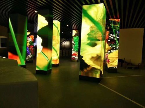ผนังวีดีโอ LED ที่โค้งมุมไร้ผิวเคลือบ, ช่องแสดงสินค้า LED Display Soft Module